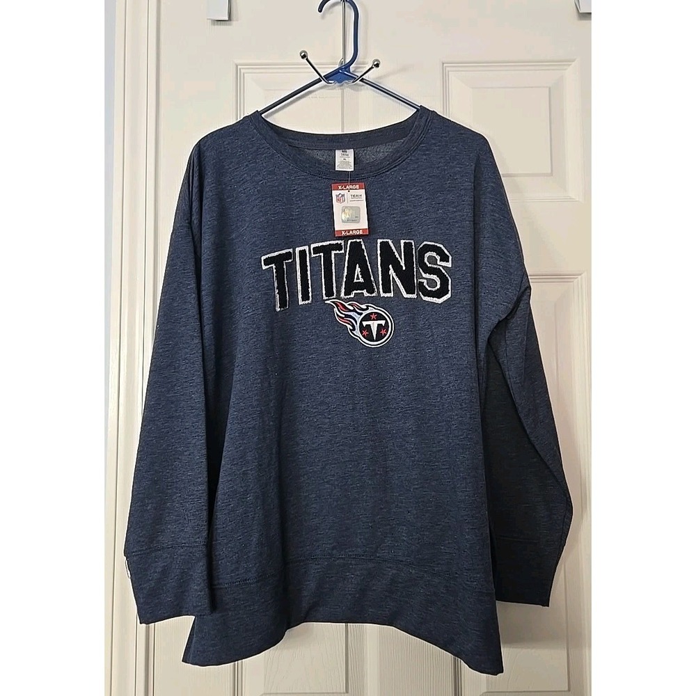 NFL Titans Ladies Sleepwear Long Sleeve‎ Top Size XL NWT